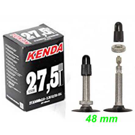 Kenda Schlauch Fahrrad FV 26x1.75/2.125 47/57-559 E-Bike 48 mm 1.2 mm Wandstärke