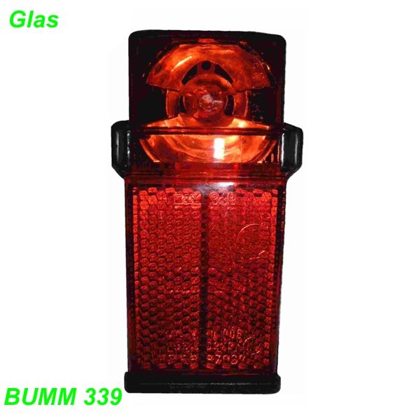 Schlusslichtglas zu Secutec 339
