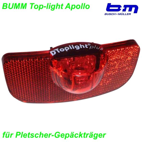 BM Rücklicht Gepäckträger Top-light  Apollo mit Standlicht