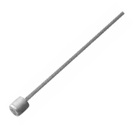 Schaltkabel Ø1.2x2100mm Optislik Beschichtung Edelstahl