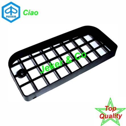 Piaggio Ciao Lampengitter hinten schwarz