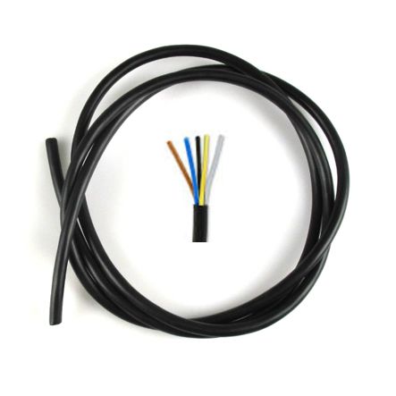 Mofa Lichtkabel 5 x 0.5 mm2 Rolle 5 Meter