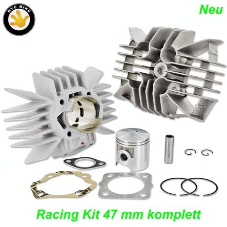 Bye Bike Zylinderkit Ø 47 mm Racing komplett