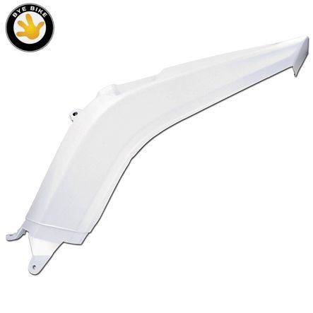 Bye Bike Seitenschutz hinten links pearl white
