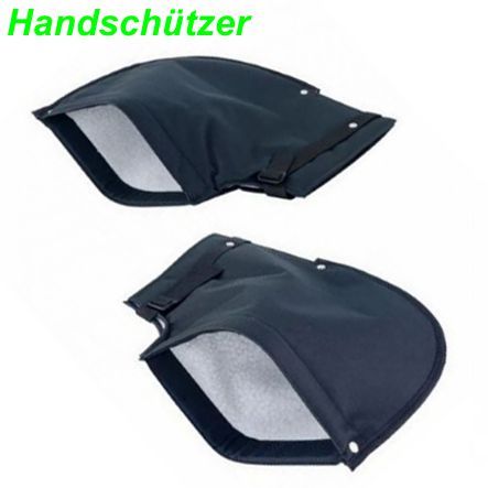 Handschützer gefüttert schwarz per Paar Bike IT