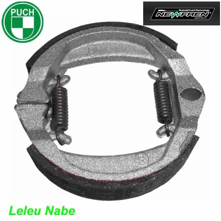 Mofa Bremsbacke Newfren GF.1143 Puch Maxi LELEU Nabe Honda KTM MOTOBECANE Peugeot 80x18mm p. Paar