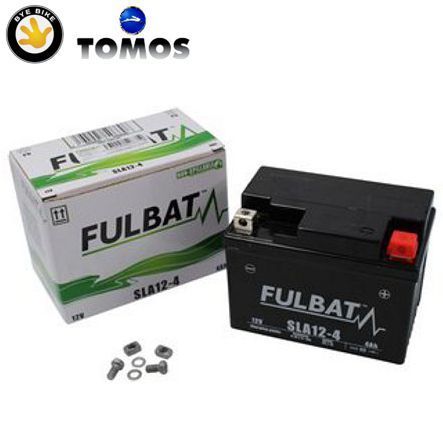 Batterie YTX4L BS 12V 4Ah Gel L113xB69xH84mm Tomos/Bye Bike/Pony Beta
