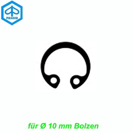 Segerring Kolbenbolzen Ø 10 mm PKBS