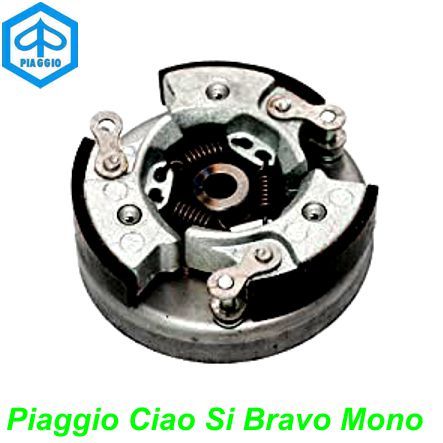 Starterglocken PIAGGIO Ciao SI Bravo Boxer mit Kupplungsbeläge komplett