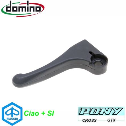 Domino Pony Beta Kupplungshebel Plastik schwarz