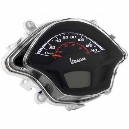 Tacho kompl. Vespa GTS S schwarz