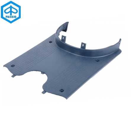 Fussraumabdeckung Trittbrett Piaggio FREE PTT schwarz