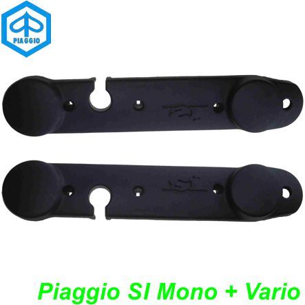 Seitendeckel Paar schwarz Piaggio SI Vario links/rechts