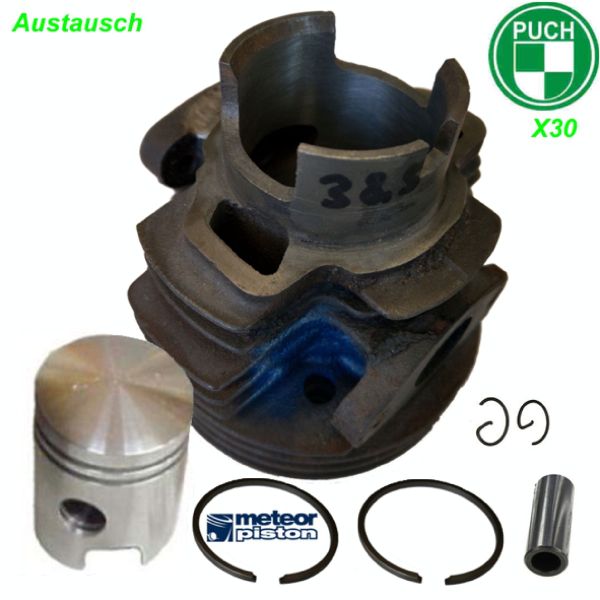 Austausch Zylinder Kolben Puch X 30 ab Motor 3317414