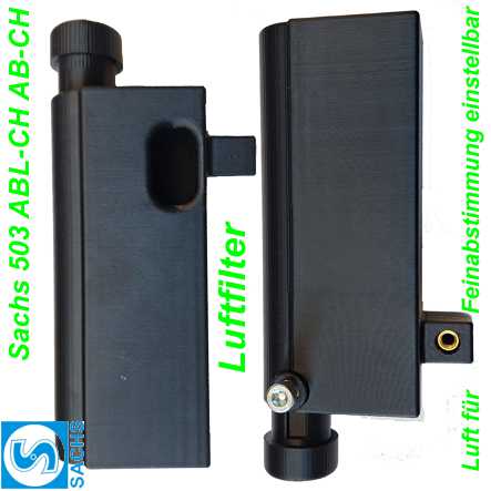 Luftfilter Sachs 503 ABL AB CH schwarz PLA SWP