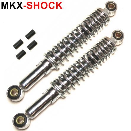 Stossdämpfer Federbein Sachs/Tomos 280mm Ø8/10mm chrom verstellbar