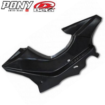Motorverschalung rechts Pony Beta Cross schwarz