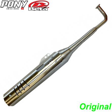 Auspuffanlage original Pony Beta GTX Cross