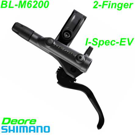 Shimano Bremshebel BL-M6200 Deore Disc links 2-Finger schwarz Box