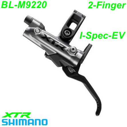 Shimano Bremshebel BL-M9220 XTR Disc links 2-Finger schwarz Box