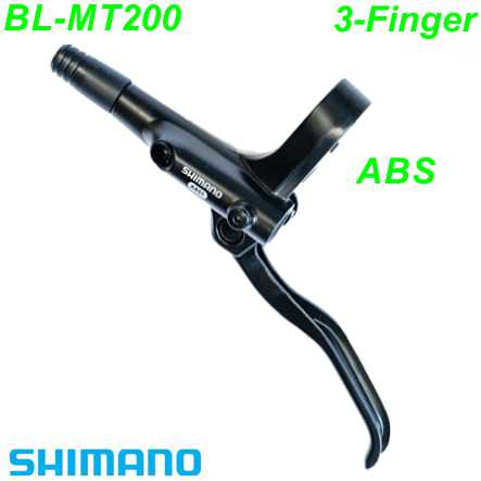 Shimano Bremshebel BL-MT200-ABS Disc links schwarz