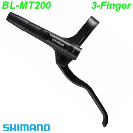 Shimano Bremshebel BL-MT200 Disc links 3-Finger schwarz Box