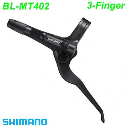 Shimano Bremshebel BL-MT402 links schwarz 3-Fing. hydr.