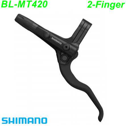 Shimano Bremshebel BL-MT420 Disc 2-Finger rechts schwarz