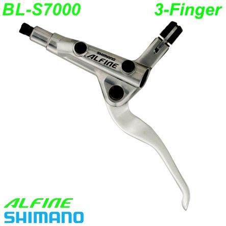 Shimano Bremshebel BL-S7000 Alfine Disc links silber 3-Finger Box