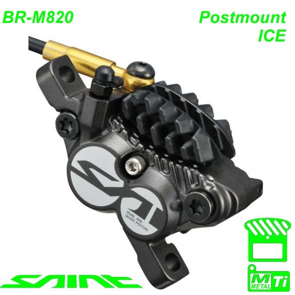 Shimano Bremssattel BR-M820 Saint vorne/hinten PM Metall m/Lamellen