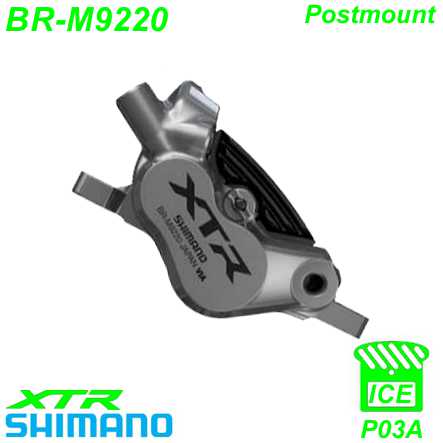 Shimano Bremssattel XTR BR-M9220 Postmount vorne/hinten