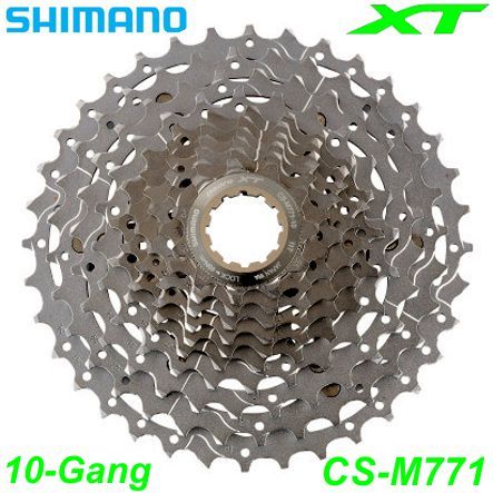 Shimano Kassette 10-G. CS-M771 Deore XT 11x32 Box