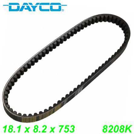 Keilriemen DAYCO 18.1 x 8.2 x 753 (8208K) Piaggio Free 100cc