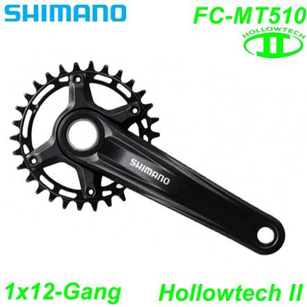 Shimano Kettenrad 1x12 HT II FC-MT510 170 30 Zähne 52 mm oTL