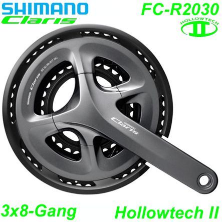 Shimano Kettenrad 3x8 HT II FC-R2030 165-50x39x30 HS 43.5KL