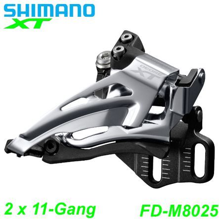 Shimano Umwerfer 2x11-G. FD-M8025-E XT To-Sw Do-Pu 66-69° Platte 38Z Box