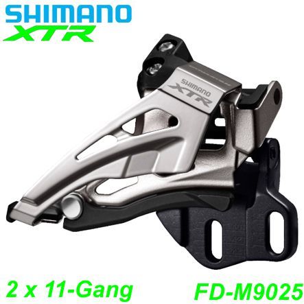 Shimano Umwerfer 2x11-G. FD-M9025-E XTR To-Sw Du-Pu 66-69° Platte 38Z Box