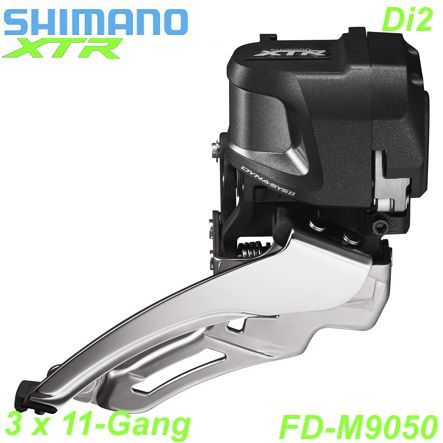 Shimano Umwerfer 3x11-G. FD-M9050 XTR Di2 Do-Sw 66-69° o/SMFD905 Box