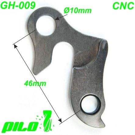 Ausfallende Schaltauge GH-009 CNC Pilo 4ever Bergamont BMC Giant Haibike Merida Specialized