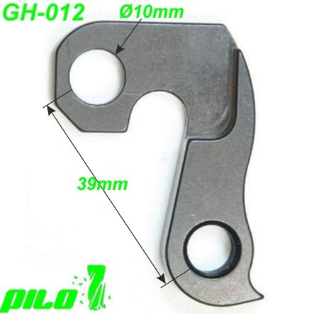 Ausfallende Schaltauge GH-012 CNC Pilo BMC Cube Wheeler Haibike