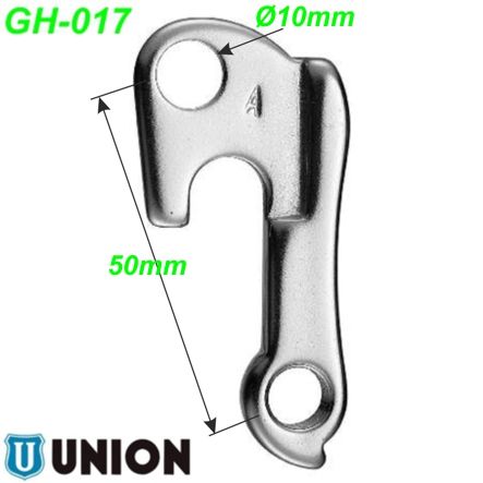 Ausfallende Schaltauge GH-017 Union Marwi Bergamont Cube Wheeler