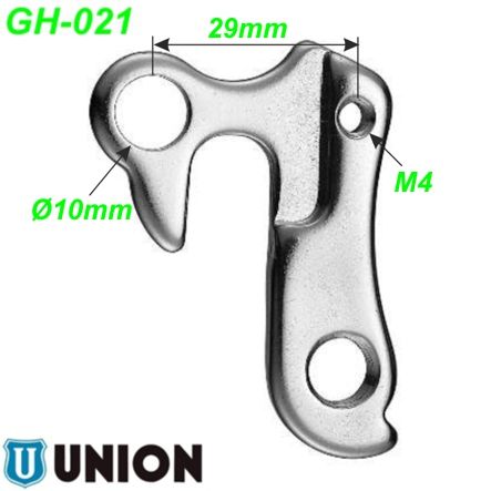 Ausfallende Schaltauge GH-021  Union Marwi Bianchi Colnago Evoke Giant Hercules Kona Univega