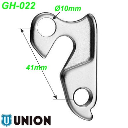 Ausfallende Schaltauge GH-022 Union Marwi 4ever Bergamont Wheeler Merida etc.