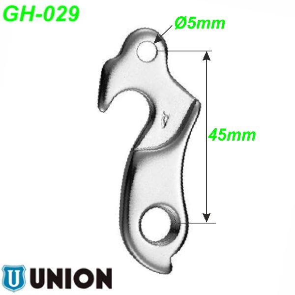 Ausfallende Schaltauge GH-029 Union Marwi 4Ever Bergamont KTM Raleigh Sinus Univega Wheeler