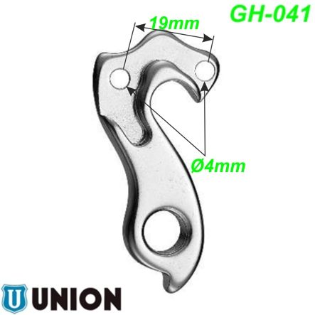Ausfallende Schaltauge GH-041 Union Marwi Pinarello Stevens Thompson