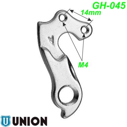 Ausfallende Schaltauge GH-045 Union Marwi Merida Canyon Centurion Conway Focus Haibike L 56.8 mm
