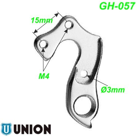 Ausfallende Schaltauge GH-057 Union Marwi Bulls Flyer