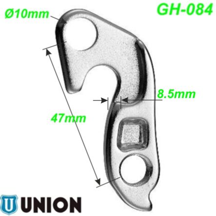 Ausfallende Schaltauge GH-084 Union Marwi Specialized