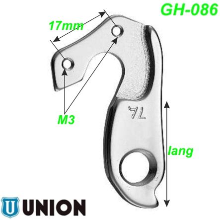 Ausfallende Schaltauge GH-086 Union Marwi S-Works Specialized