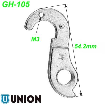 Ausfallende Schaltauge GH-105 Union Marwi Canyon KHS Tomac Winora